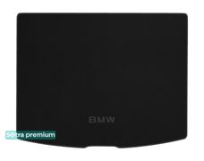 Двошарові килимки Sotra Premium Graphite для BMW 2-series (U06)(Active Tourer)(2 ряд рухається)(багажник) 2021→ - Фото 1