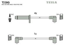 Дроти запалювання Tesla T228G для Ford Scorpio / Sierra (2.0) (N9C; N8C; NES; N9B; N9F; NRA; NRI; N9D) - Фото 2