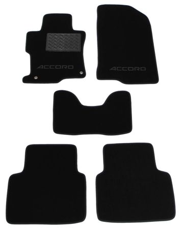Двухслойные коврики Sotra Custom Classic Black для Honda Accord (mkVIII)(CP)(седан) 2008-2012 (USA) - Фото 1