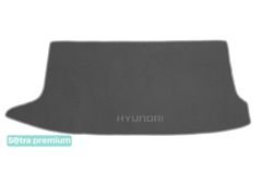 Двошарові килимки Sotra Premium Grey для Hyundai Kona (mkI)(багажник) 2017→ - Фото 1