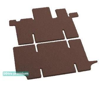 Двошарові килимки Sotra Premium Chocolate для Peugeot Boxer (mkI)(2-3 ряд) 1993-2006 - Фото 1