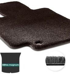 Двошарові килимки Sotra Magnum Black для Tesla Model Y (mkI)(5 місць) 2020→ (багажник)
