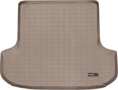 Коврик Weathertech Beige для Mitsubishi Pajero Sport (mkI)(ES or LS)(trunk behind 2 row) 2000-2004 - Фото 1