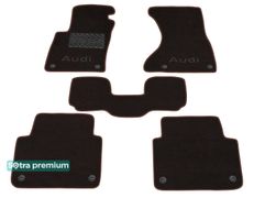 Двошарові килимки Sotra Premium Chocolate для Audi A8/S8 (mkII)(D3) 2002-2009 - Фото 1