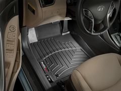 Коврики Weathertech Black для Hyundai Elantra (sedan & coupe)(mkV)(1 row) 2011-2013 - Фото 2