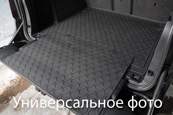 Резиновые коврики в багажник Gledring для Kia Sorento (mkIV) 2020→ (багажник с защитой) - Фото 2