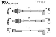 Дроти запалювання Tesla T496B для Citroen BX; Peugeot 205 / 309 / 405 (1.6 / 1.9) (B1E; 171D; BAY; BAZ; BDY; BDZ; B2A; DDZ; D2C; J2) - Фото 2