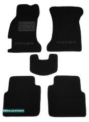 Двошарові килимки Sotra Premium Black для Rover 600 (mkI) 1993-1999