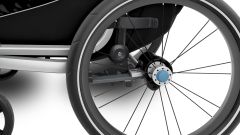 Дитяча коляска Thule Chariot Lite 1 (Blue Grass-Black) - Фото 11