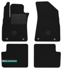 Двошарові килимки Sotra Premium Black для MG ZS (mkI) 2017→ МКПП