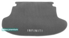 Двошарові килимки Sotra Premium Grey для Infiniti FX / QX70 (mkII)(багажник) 2009-2017 - Фото 1