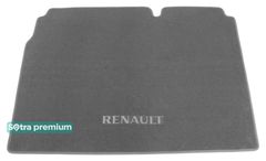 Двошарові килимки Sotra Premium Grey для Renault Megane (mkII)(хетчбек)(багажник) 2002-2009