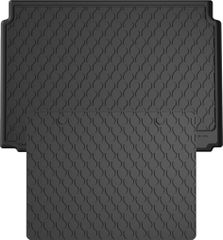 Гумовий килимок у багажник Gledring для Renault Megane (mkIV)(хетчбек) 2016→ (багажник із захистом)