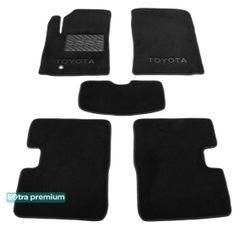 Двошарові килимки Sotra Premium Graphite для Toyota Ist (mkI) / xA (mkI) 2002-2007