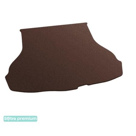 Двошарові килимки Sotra Premium Chocolate для Hyundai Elantra (mkV)(багажник) 2010-2015 - Фото 1