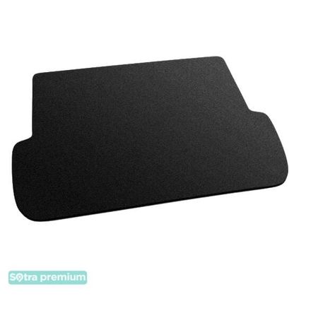 Двухслойные коврики Sotra Premium Black для Chery Jaggi / QQ6 (mkI)(багажник) 2006-2013 - Фото 1