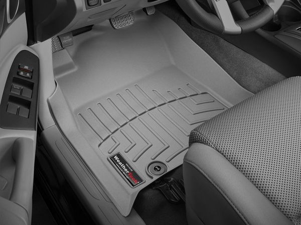 Коврики Weathertech Grey для Toyota Tacoma (double cab)(mkII)(1 row) 2012-2015 - Фото 2