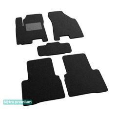 Двошарові килимки Sotra Premium Black для Jac S5 (mkI) 2013-2019