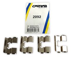Ремкомплект передніх гальмівних колодок WP (Carrab) 2092 для Honda Prelude, Quintet, крос-код за Quick Brake 1016