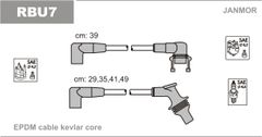 Дроти запалювання Janmor RBU7 для Renault 25 2.0 (J7R 722 / J7R 723) / 19 1.8 (F3P 706 / F3P 760)