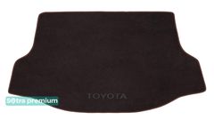 Двошарові килимки Sotra Premium Chocolate для Toyota RAV4 (mkIV)(з докаткою)(багажник) 2012-2018 - Фото 1