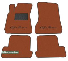 Двошарові килимки Sotra Premium Terracotta для Alfa Romeo Brera (mkI) 2005-2010