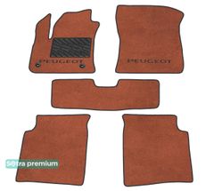 Двошарові килимки Sotra Premium Terracotta для Peugeot 2008-e (mkII)(електро) 2020→