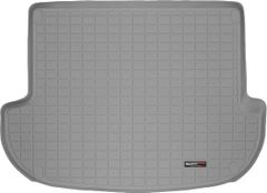 Коврик Weathertech Grey для Hyundai Santa Fe (2 rows)(mkII)(trunk behind 2 row) 2007-2012 - Фото 1