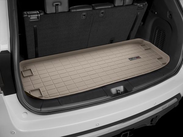 Коврик Weathertech Beige для Nissan Pathfinder (mkIV); Infiniti QX60 / JX (mkI)(trunk behind 3 row) 2010→ - Фото 2