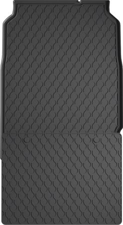 Гумовий килимок у багажник Gledring для BMW 5-series (F10)(седан) 2010-2017 (багажник із захистом) - Фото 1