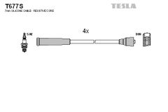 Дроти запалювання Tesla T677S для ГАЗ 2217 / 2310 / 2705 / 2752 / 3221 / 3302 (2.9i Euro3)(УМЗ-4216); УАЗ 3160 / 3162 / 3909 (2.9i Euro2/3)(УМЗ-4213) - Фото 2