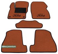 Двошарові килимки Sotra Premium Terracotta для Ford Focus (mkIII) 2011-2014 (EU) - Фото 1