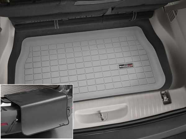 Килимок из захистом WeatherTech Grey для Chrysler Pacifica (mkII)(trunk behind 3 row) 2017→ - Фото 2