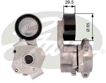 Ролик натяжний Gates T39107 (7808-21507) для Citroen Jumper; Fiat Ducato; Ford Tourneo Custom, Transit, Transit Tourneo; Peugeot Boxer - Фото 4