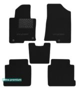 Двошарові килимки Sotra Premium Black для Hyundai Sonata (mkVII) 2015-2019 (KOR) - Фото 1