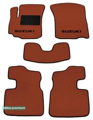 Двошарові килимки Sotra Premium Terracotta для Suzuki SX4 (mkI) 2006-2014