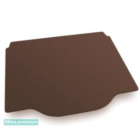Двошарові килимки Sotra Premium Chocolate для Buick Encore (mkI)(багажник) 2013-2020 - Фото 1