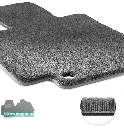 Двошарові килимки Sotra Magnum Grey для Fiat Scudo (mkII)(1 ряд) 2007-2016 - Фото 1
