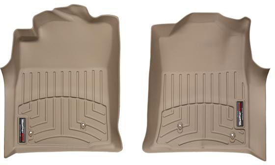 Коврик WeatherTech Beige для Toyota Tacoma (mkII)(single cab) 2008-2011 automatic - Фото 1