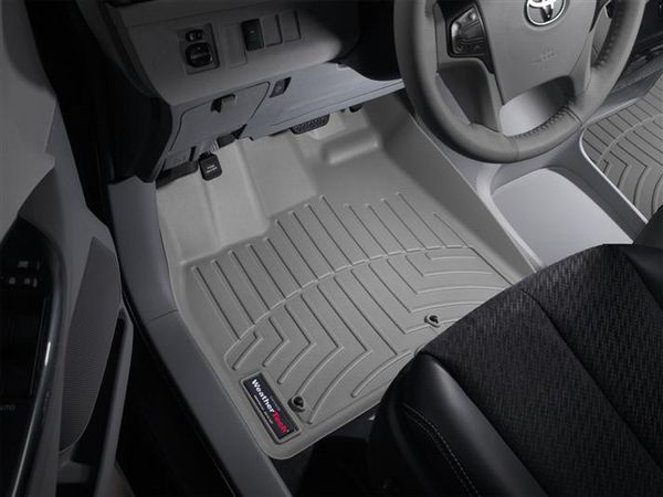 Коврики Weathertech Grey для Toyota Sienna (mkIII)(1-2-3 row)(7 seats) 2010-2012 - Фото 2