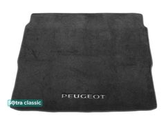 Двошарові килимки Sotra Classic Grey для Peugeot 3008 (mkII)(багажник) 2016→ - Фото 1