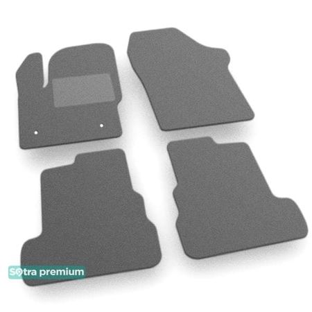 Двошарові килимки Sotra Premium Grey для Lincoln МКC (mkI) 2014-2019 - Фото 1