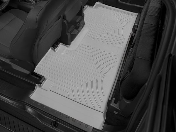 Килимки WeatherTech Grey для Ford F-150 (mkXIII) / Super Duty (mkIV)(extended cab)(1 row bench seats)(2 row) 2015→ - Фото 2