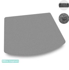 Двошарові килимки Sotra Magnum Grey для Ford Kuga (mkII)(верхній рівень)(багажник) 2012-2020