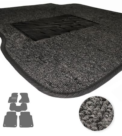 Текстильні килимки Pro-Eco Graphite для Audi A8/S8 (mkII)(D3)(long) 2002-2009 - Фото 1