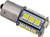 Автомобільна LED лампа Tesla B92101 тип P21W CB (18 SMD)(12V; 320mA; BA15s)