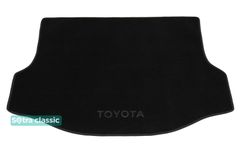 Двухслойные коврики Sotra Classic Black для Toyota RAV4 (mkIV)(с докаткой)(багажник) 2012-2018