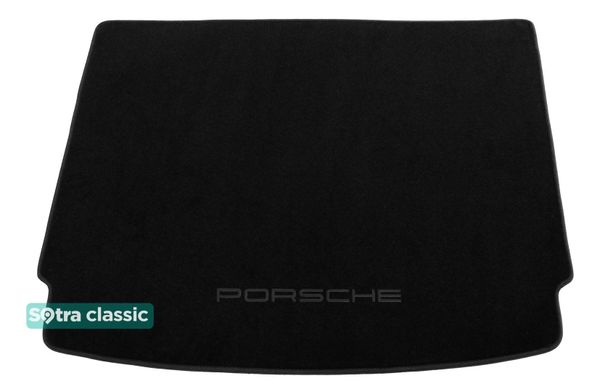 Двухслойные коврики Sotra Classic Black для Porsche Cayenne (mkII)(багажник) 2010-2017 - Фото 1