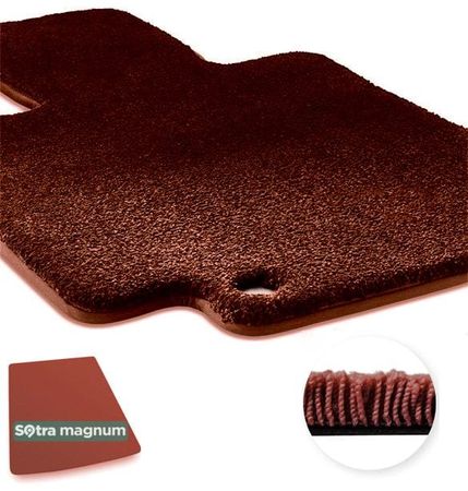 Двошарові килимки Sotra Magnum Red для Mercedes-Benz GL-Class (X164)(багажник) 2006-2012 - Фото 1
