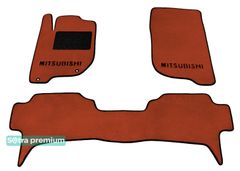 Двошарові килимки Sotra Premium Terracotta для Mitsubishi Pajero Sport (mkII) 2008-2016